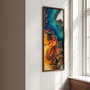 Wallity Pintura Decorativa Multicolor EMR074 con Marco